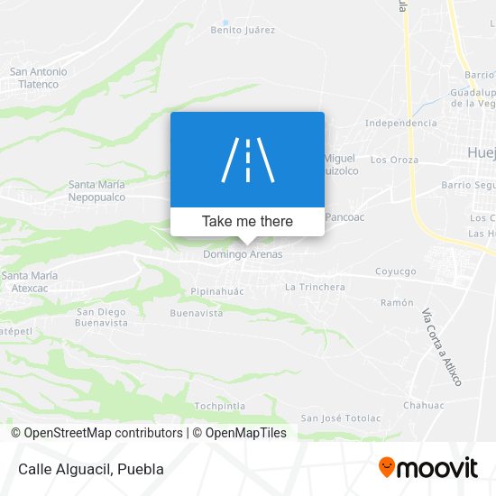 Calle Alguacil map