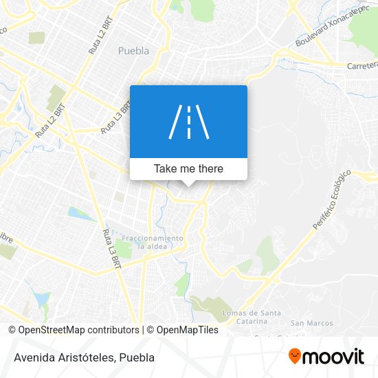 Mapa de Avenida Aristóteles