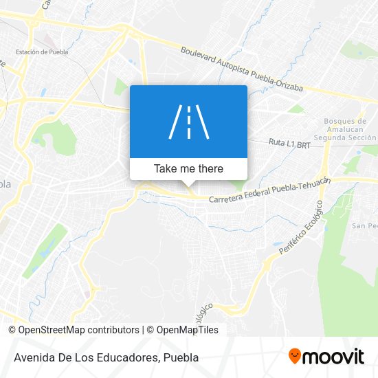 Mapa de Avenida De Los Educadores