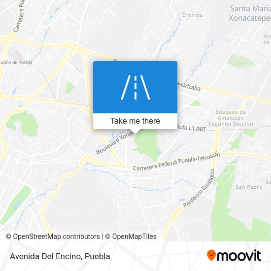 Mapa de Avenida Del Encino