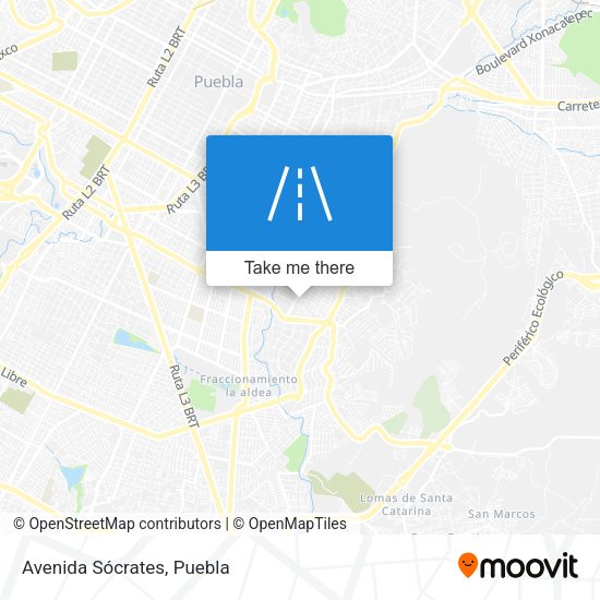 Mapa de Avenida Sócrates
