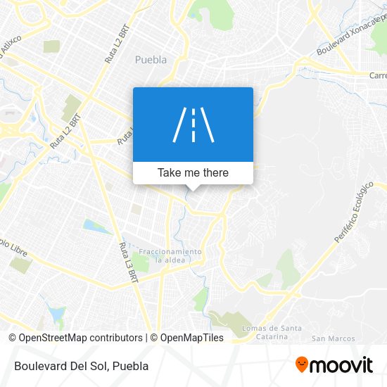 Mapa de Boulevard Del Sol