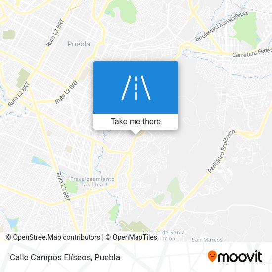 Calle Campos Elíseos map