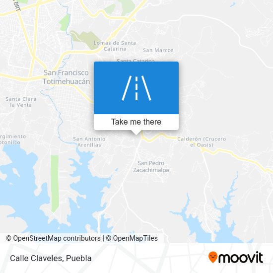 Mapa de Calle Claveles