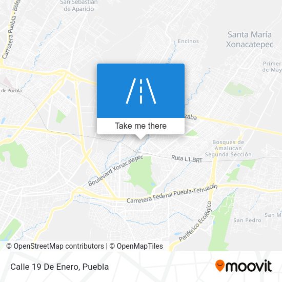 Mapa de Calle 19 De Enero