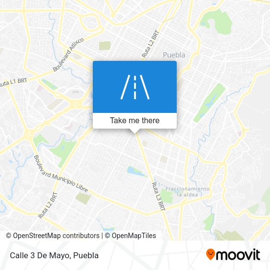 Mapa de Calle 3 De Mayo