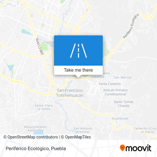 Mapa de Periférico Ecológico