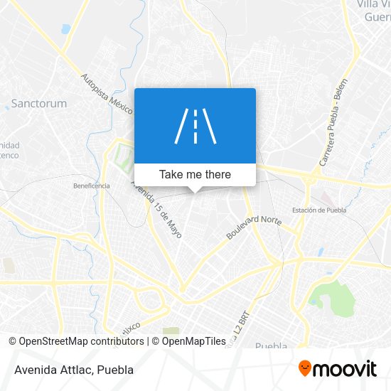 Mapa de Avenida Attlac