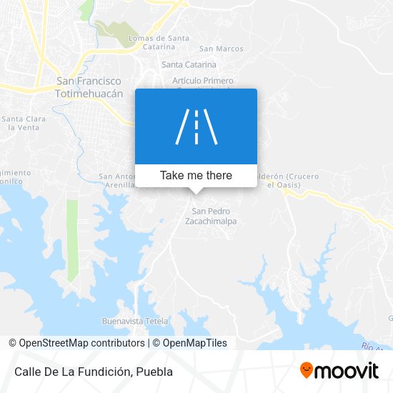 Calle De La Fundición map