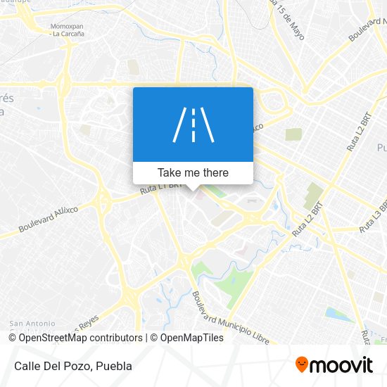 Mapa de Calle Del Pozo
