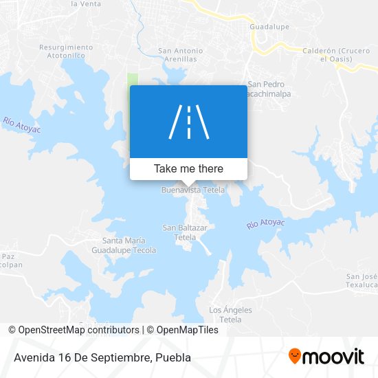 Mapa de Avenida 16 De Septiembre