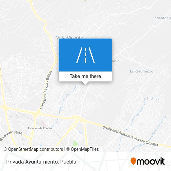 Mapa de Privada Ayuntamiento