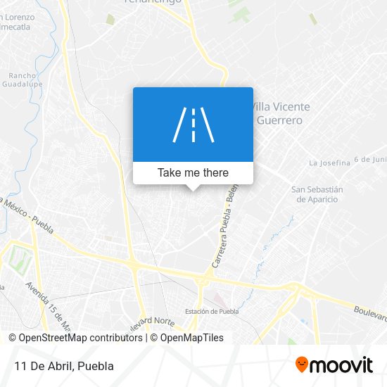 Mapa de 11 De Abril