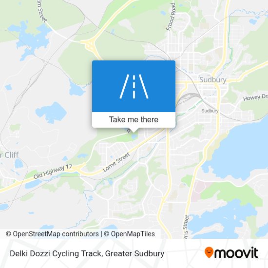 Delki Dozzi Cycling Track map