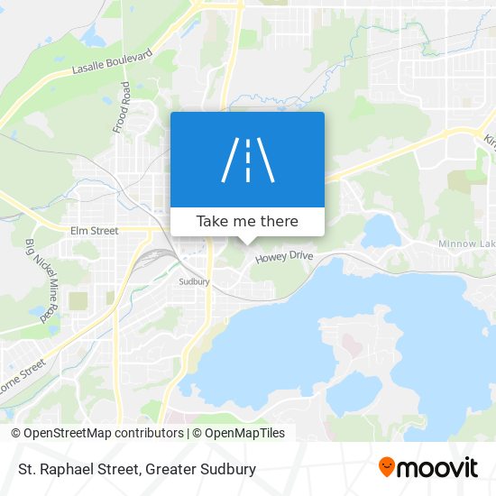 St. Raphael Street plan