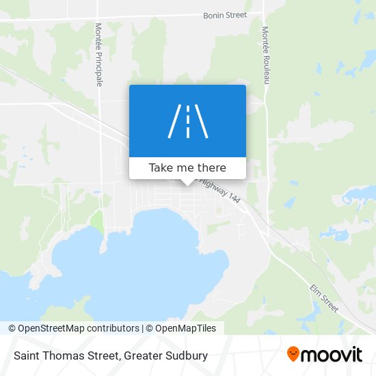 Saint Thomas Street map