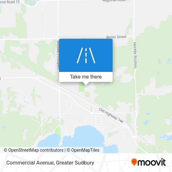 Commercial Avenue map