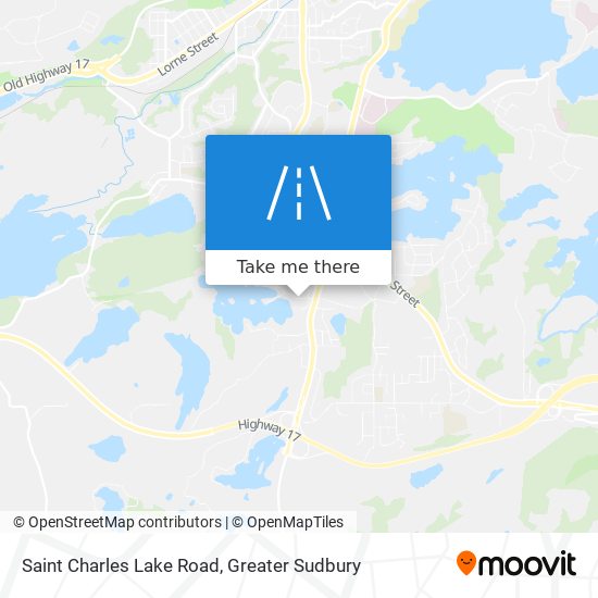 Saint Charles Lake Road plan