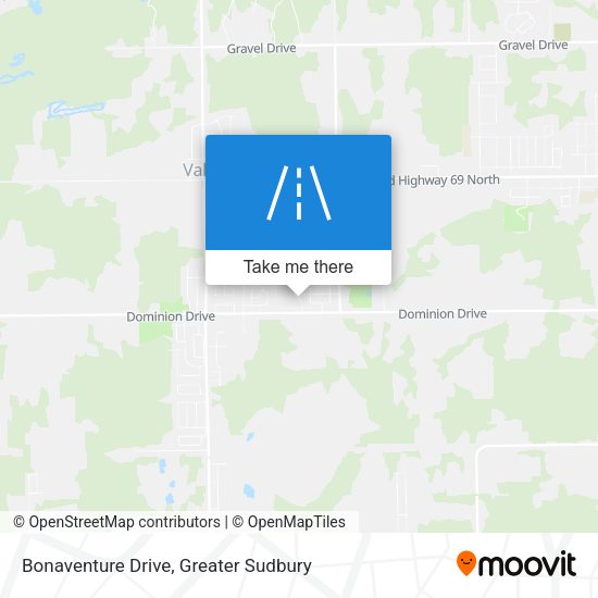 Bonaventure Drive map