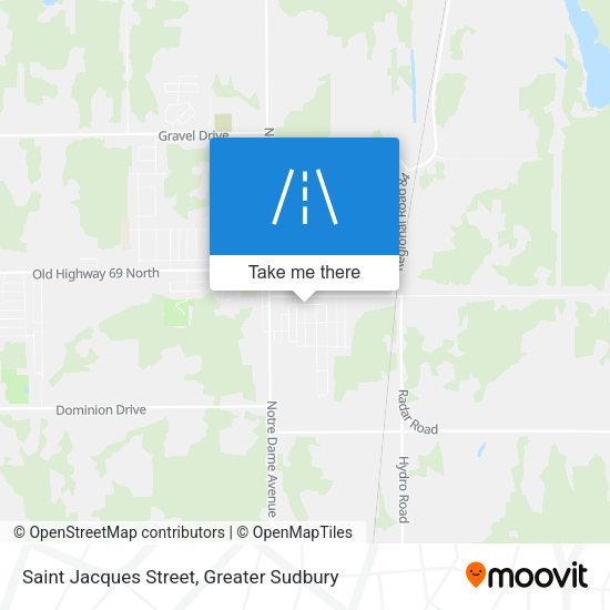 Saint Jacques Street map