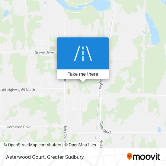 Asterwood Court map