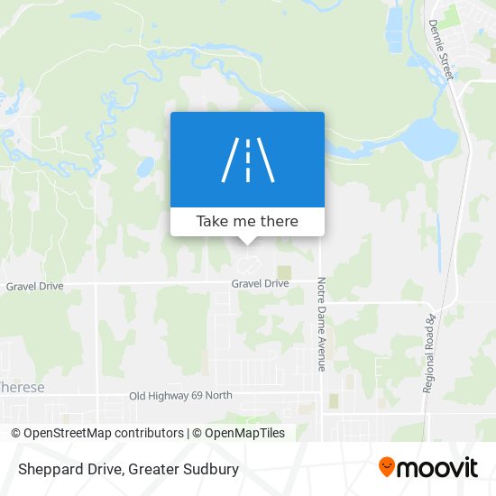 Sheppard Drive map