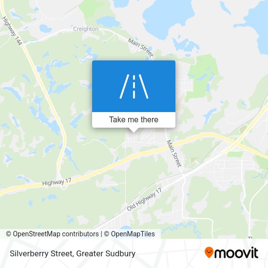 Silverberry Street map