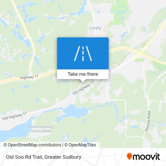 Old Soo Rd Trail map