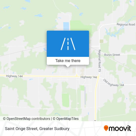 Saint Onge Street map