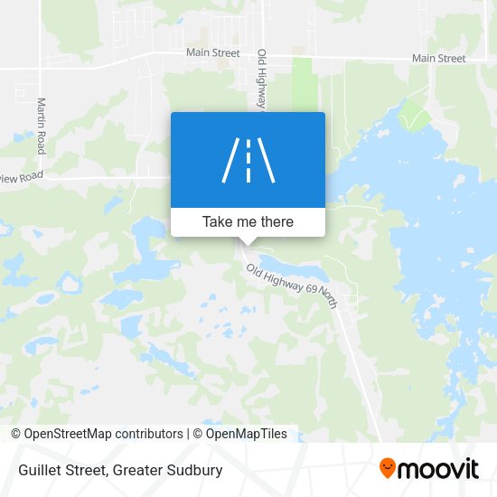 Guillet Street map