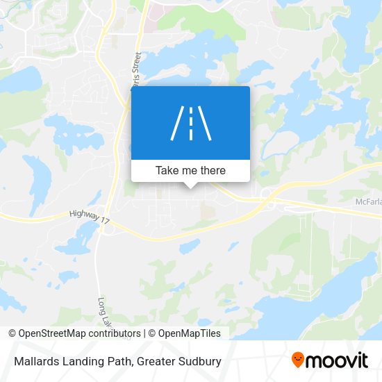 Mallards Landing Path plan