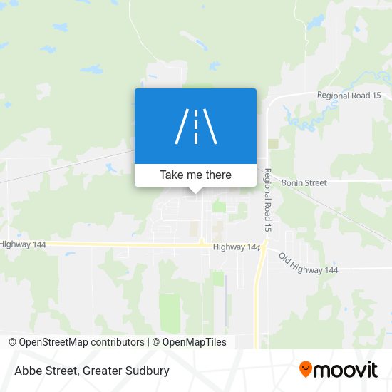 Abbe Street map