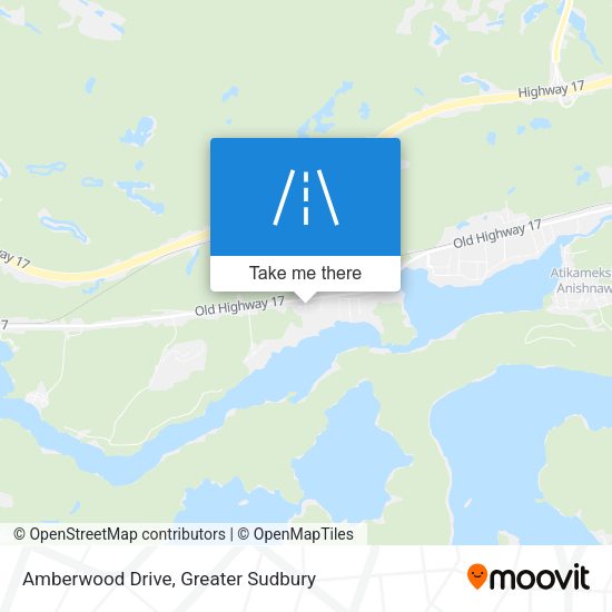 Amberwood Drive map
