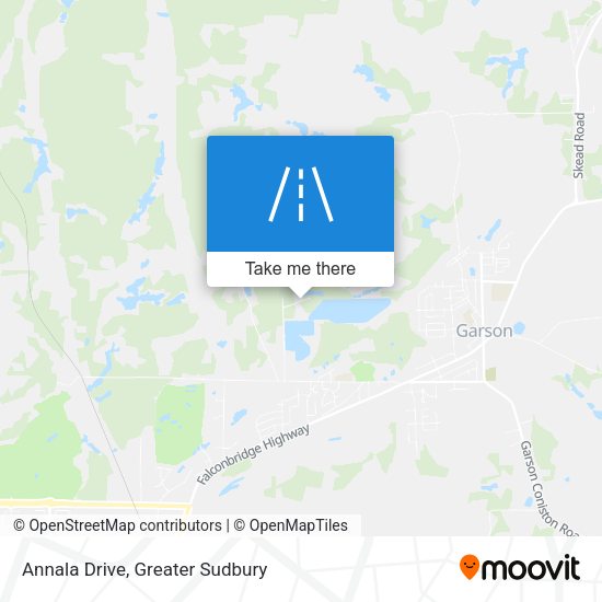 Annala Drive map