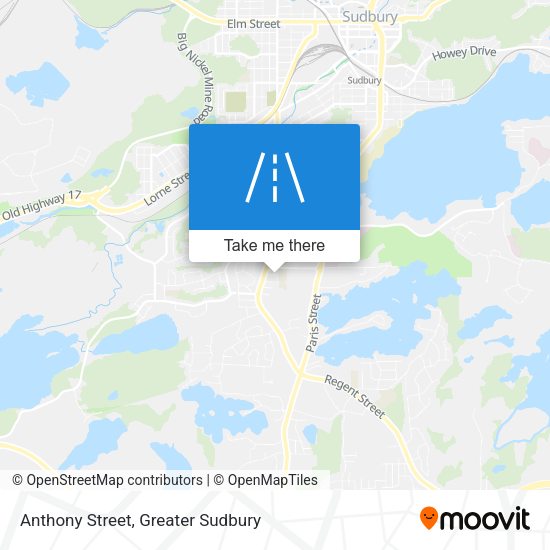 Anthony Street plan