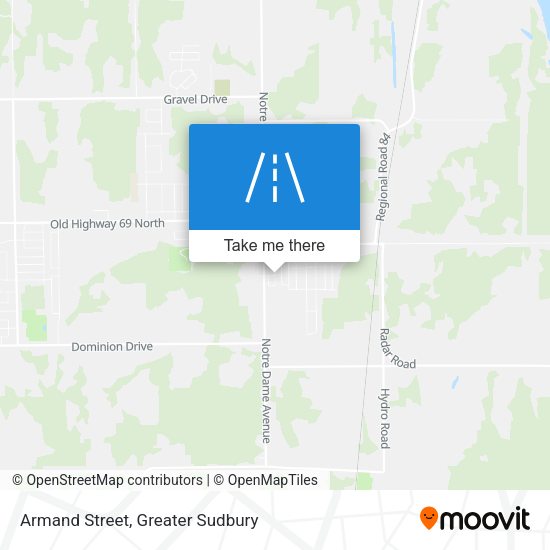 Armand Street map