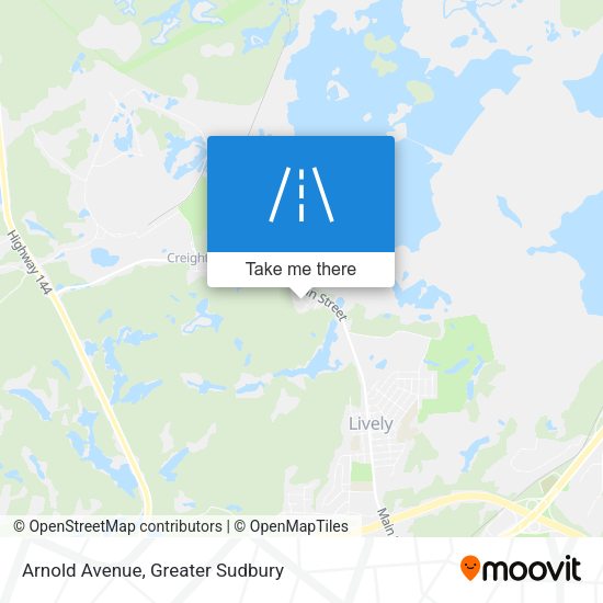 Arnold Avenue plan