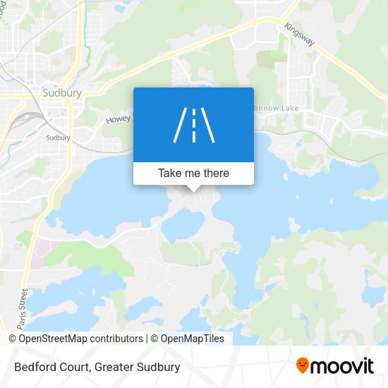 Bedford Court map