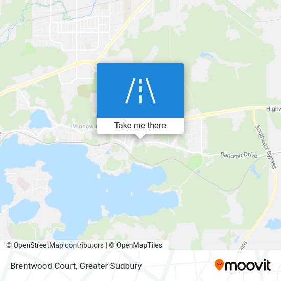 Brentwood Court map
