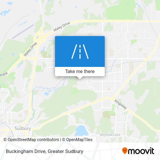 Buckingham Drive plan