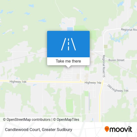 Candlewood Court map