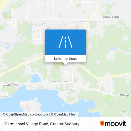 Carmichael Village Road map