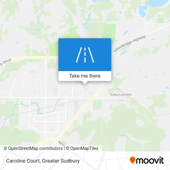Caroline Court map