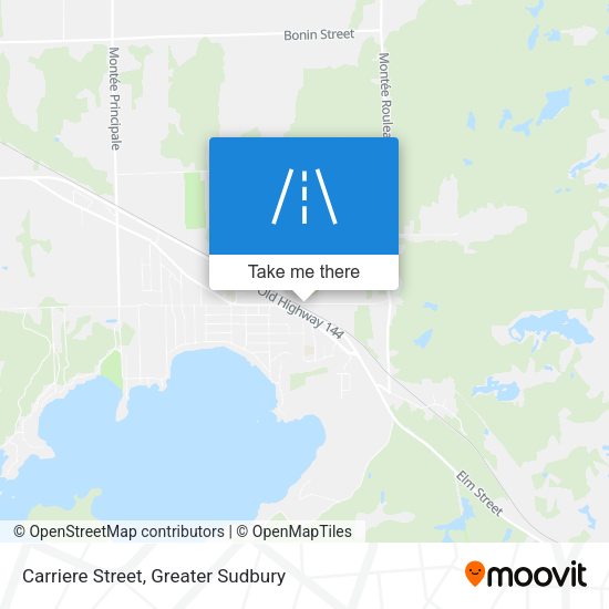 Carriere Street plan