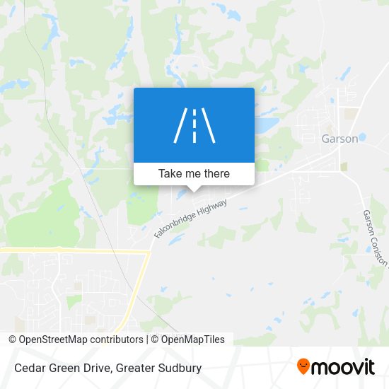 Cedar Green Drive plan