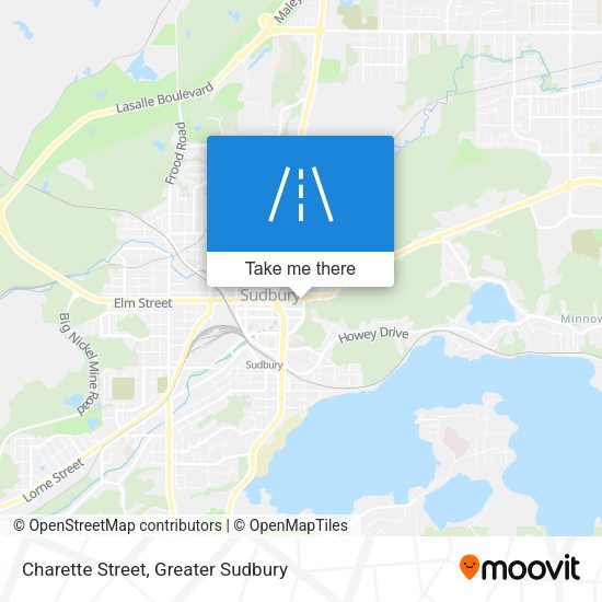 Charette Street map