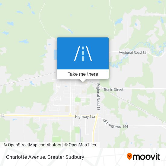 Charlotte Avenue map