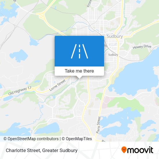 Charlotte Street map
