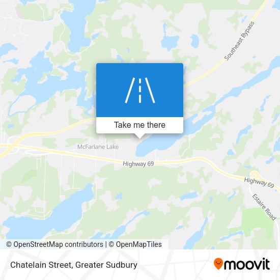 Chatelain Street map