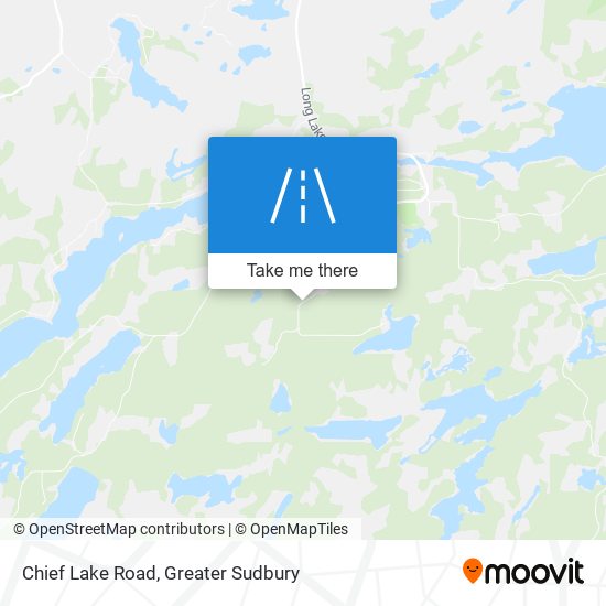 Chief Lake Road plan